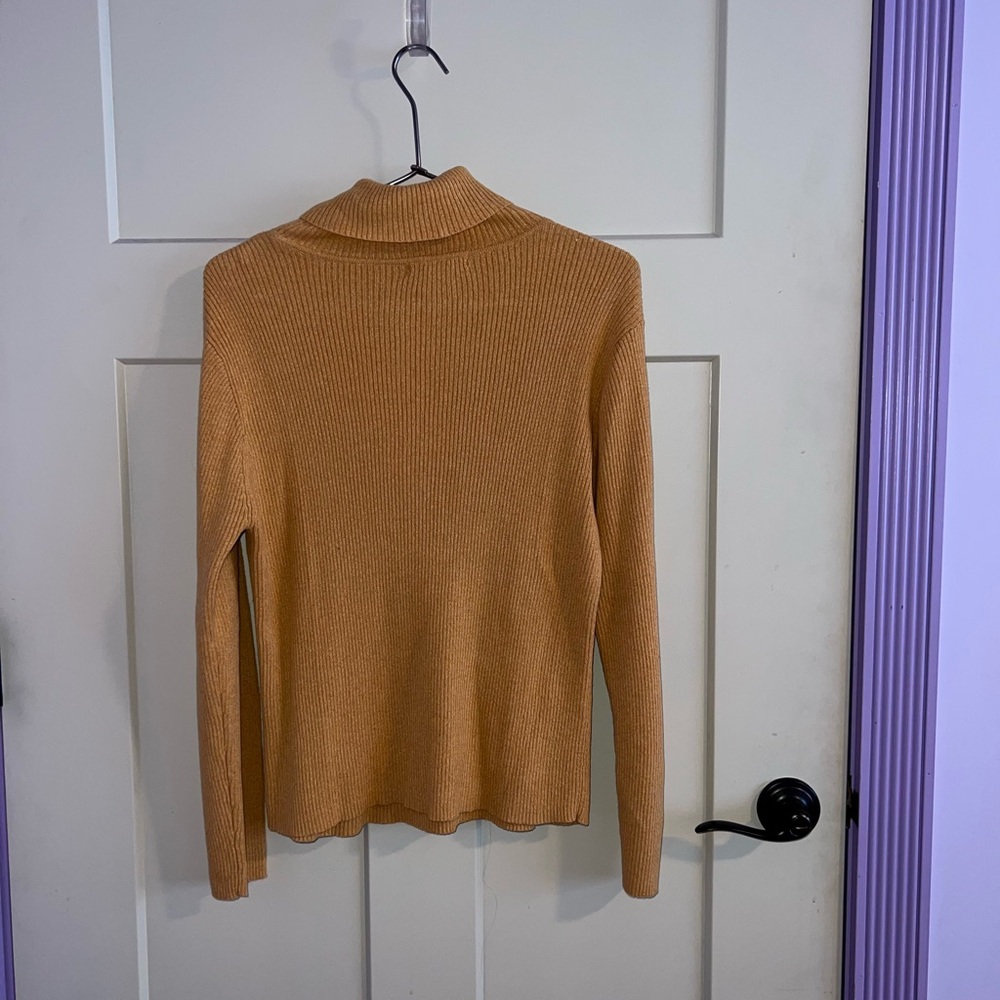 Reference Point Gold Turtleneck - Picture 2 of 3